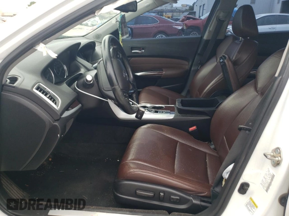 2017 Acura TLX V6 with VIN 19UUB2F30HA005909, listed as a Copart auction lot 61299515 with 144,648 mi miles and Salvage title. Bid and sale history available at DreamBid. Image 7.
