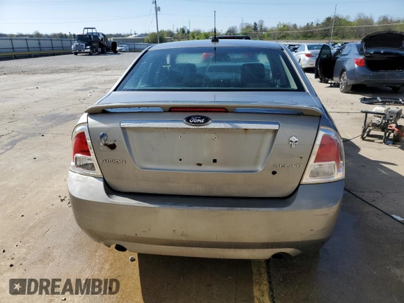 2008 Ford Fusion SEL with VIN 3FAHP08188R175805, listed as a Copart auction lot 51787435 with 262,826 mi miles and Non Repairable. Bid and sale history available at carsss.com. Image 6.
