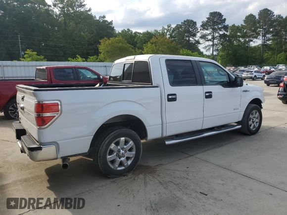 2014 Ford F-150 XL with VIN 1FTFW1CT0EKF35426, listed as a Copart auction lot 54832165 with 96,961 mi miles and Salvage title. Bid and sale history available at DreamBid. Image 3.