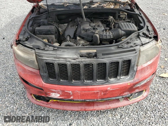 2012 Jeep Grand Cherokee SRT8 with VIN 1C4RJFDJ7CC217641, listed as a Copart auction lot 44060105 with 108,858 mi miles and Salvage Title. Bid and sale history available at carsss.com. Image 13.