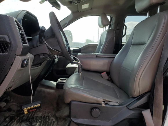 2017 Ford F-250 XL with VIN 1FT7W2A65HEB93630, listed as a Copart auction lot 54921485 with Not provided miles and Non repairable. Bid and sale history available at DreamBid. Image 7.