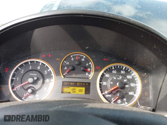 2012 Nissan Titan S with VIN 1N6AA0EC1CN322929, listed as a IAAI auction lot 41792414 with 124,182 mi miles. Bid and sale history available at carsss.com. Image 7.