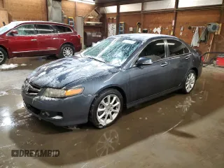 2007 Acura TSX w/Navigation with VIN JH4CL959X7C019694, listed as a Copart auction lot 83245584 with 199,386 mi miles and Salvage title. Bid and sale history available at DreamBid. Image 1.
