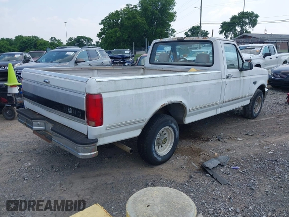 1992 Ford F-150 with VIN 2FTDF15N7NCA98373, listed as a IAAI auction lot 42365590 with Not provided miles and . Bid and sale history available at DreamBid. Image 4.