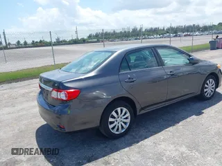2013 Toyota Corolla L with VIN 2T1BU4EE7DC049698, listed as a IAAI auction lot 41978393 with 48,901 mi miles. Bid and sale history available at carsss.com. Image 4.