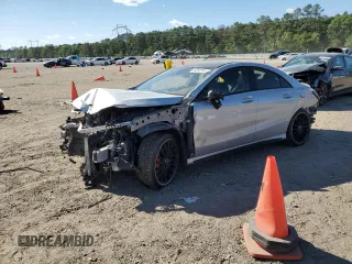 2015 Mercedes-Benz CLA 45 AMG with VIN WDDSJ5CBXFN222868, listed as a Copart auction lot 49280594 with 90,894 mi miles and Salvage title. Bid and sale history available at DreamBid. Image 1.