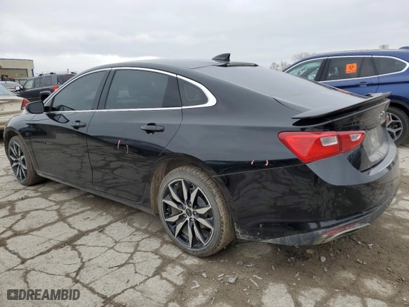 2020 Chevrolet Malibu RS with VIN 1G1ZG5ST8LF151220, listed as a Copart auction lot 49691495 with 90,345 mi miles and Salvage Title. Bid and sale history available at carsss.com. Image 2.
