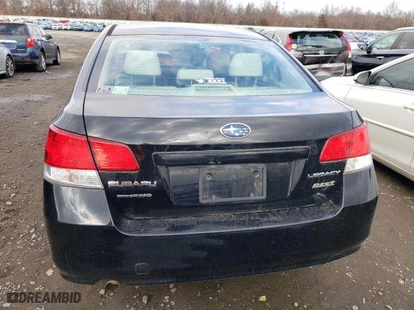 2012 Subaru Legacy 2.5i Premium with VIN 4S3BMBG66C3021070, listed as a Copart auction lot 83396974 with 163746 miles and Salvage Title. Bid and sale history available at carsss.com. Image 6.
