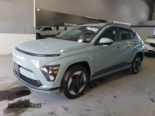 2024 Hyundai Kona SEL with VIN KM8HC3A62RU005782, listed as a Copart auction lot 76996344 with 2,974 mi miles and Salvage Title. Bid and sale history available at carsss.com. Image 1.