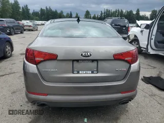 2013 Kia Optima EX with VIN 5XXGN4A77DG254604, listed as a Copart auction lot 62791005 with 183,550 mi miles and Clean title. Bid and sale history available at DreamBid. Image 6.