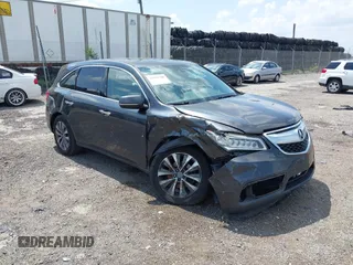 2014 Acura MDX Technology with VIN 5FRYD4H45EB037428, listed as a IAAI auction lot 42693340 with Not provided miles and . Bid and sale history available at DreamBid. Image 1.