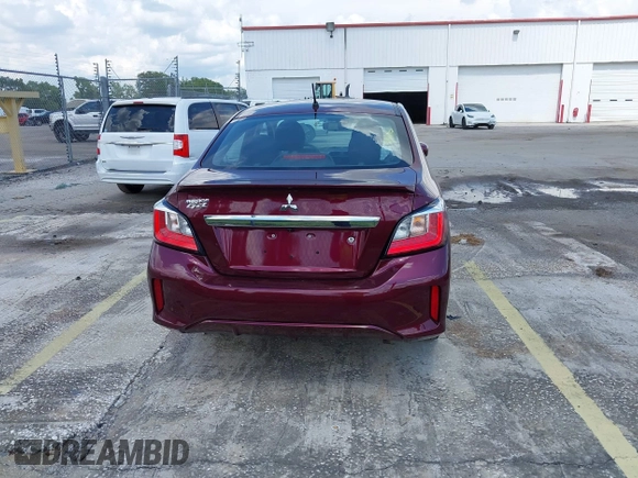 2022 Mitsubishi Mirage ES with VIN ML32FUFJ2NHF06037, listed as a IAAI auction lot 42346408 with 23,066 mi miles and . Bid and sale history available at DreamBid. Image 16.