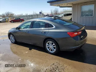 2017 Chevrolet Malibu LT with VIN 1G1ZE5STXHF125621, listed as a Copart auction lot 50383845 with 56,987 mi miles and Salvage Title. Bid and sale history available at DreamBid. Image 2.