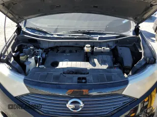2014 Nissan Quest S with VIN JN8AE2KP1E9101597, listed as a Copart auction lot 46313225 with 104,410 mi miles and Salvage Title. Bid and sale history available at carsss.com. Image 13.