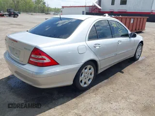 2005 Mercedes-Benz C 240 with VIN WDBRF81J75F707949, listed as a IAAI auction lot 42083094 with 108,730 mi miles and . Bid and sale history available at DreamBid. Image 4.