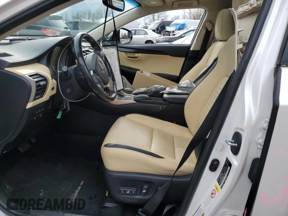 2016 Lexus NX 200t with VIN JTJBARBZ0G2050088, listed as a Copart auction lot 45145555 with 56,282 mi miles and Salvage title. Bid and sale history available at DreamBid. Image 7.