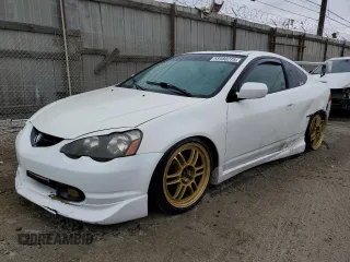 2002 Acura RSX Auto with VIN JH4DC548X2C034663, listed as a Copart auction lot 55980275 with 165,809 mi miles and Salvage title. Bid and sale history available at DreamBid. Image 1.