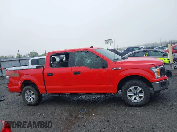 2020 Ford F-150 XL with VIN 1FTEW1E45LFB39001, listed as a IAAI auction lot 41945290 with 25,108 mi miles and . Bid and sale history available at DreamBid. Image 13.