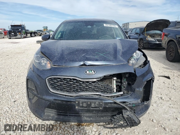 2020 Kia Sportage LX with VIN KNDPM3AC1L7710453, listed as a Copart auction lot 49140155 with 87,325 mi miles and Salvage Title. Bid and sale history available at DreamBid. Image 5.