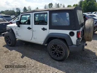 2017 Jeep Wrangler Unlimited Sport with VIN 1C4BJWDG5HL617193, listed as a Copart auction lot 63617355 with 68,304 mi miles and Salvage title. Bid and sale history available at DreamBid. Image 2.