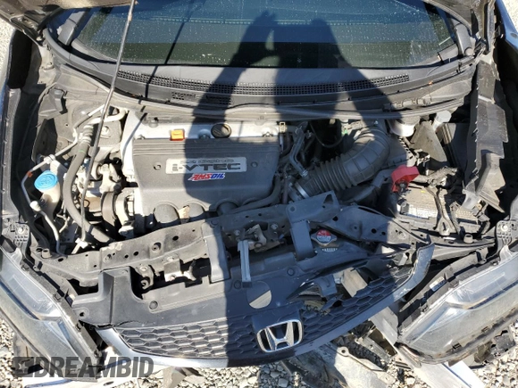 2013 Honda Civic Si with VIN 2HGFG4A5XDH706239, listed as a Copart auction lot 58581105 with 94,772 mi miles and Salvage title. Bid and sale history available at DreamBid. Image 11.