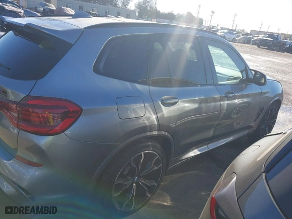 2020 BMW X3 M Competition with VIN 5YMTS0C03LLA57759, listed as a IAAI auction lot 41126676 with NaN miles. Bid and sale history available at carsss.com. Image 14.