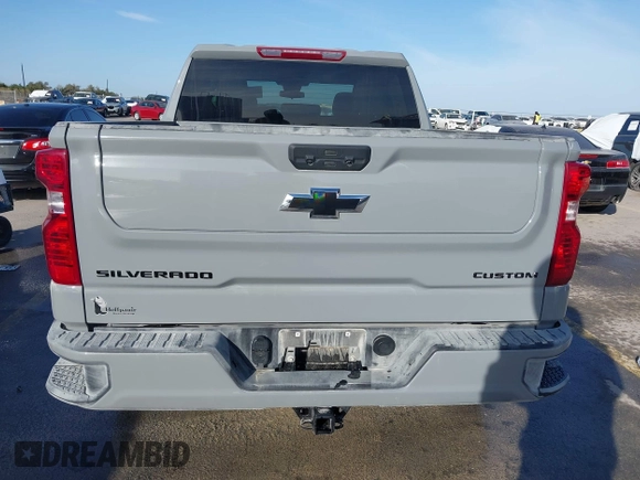 2024 Chevrolet Silverado 1500 Custom with VIN 3GCPABEK0RG422604, listed as a IAAI auction lot 41796792 with 2,848 mi miles and . Bid and sale history available at DreamBid. Image 16.