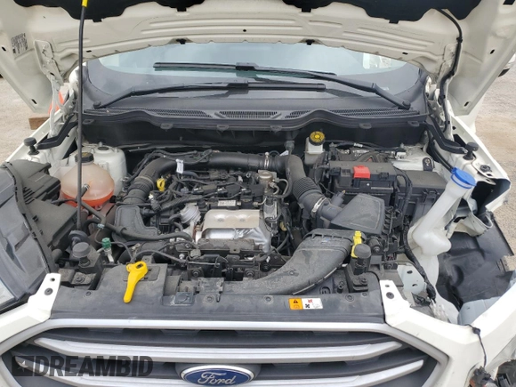 2021 Ford EcoSport SE with VIN MAJ3S2GE5MC405141, listed as a Copart auction lot 57126585 with 39,874 mi miles and Salvage title. Bid and sale history available at DreamBid. Image 12.