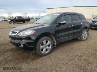 2008 Acura RDX Tech Pkg with VIN 5J8TB18528A801663, listed as a Copart auction lot 75406114 with 187,129 mi miles and Clean Title. Bid and sale history available at carsss.com. Image 1.