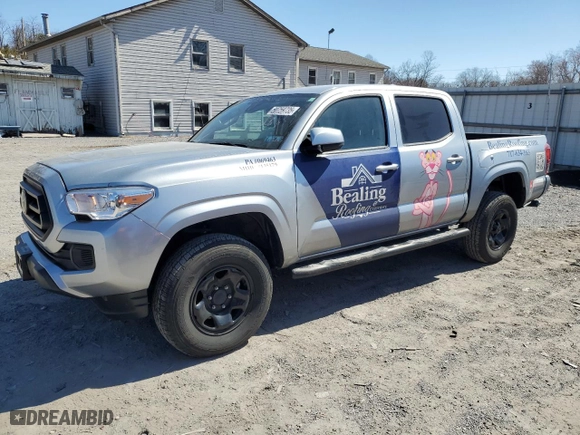 2023 Toyota Tacoma 4WD SR with VIN 3TYCZ5AN8PT163646, listed as a Copart auction lot 50759735 with 11,658 mi miles and Salvage Title. Bid and sale history available at carsss.com. Image 1.