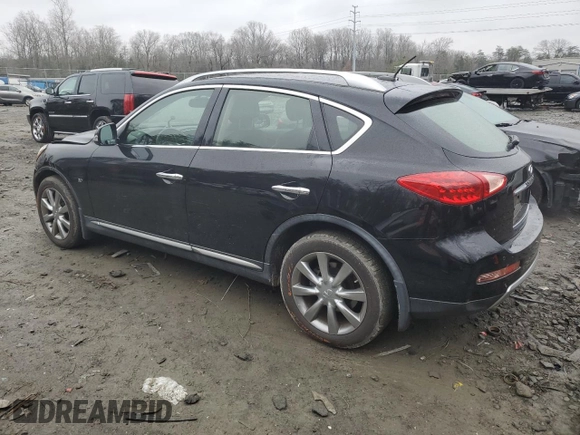 2016 Infiniti QX50 with VIN JN1BJ0RR9GM271412, listed as a Copart auction lot 42715214 with 54,645 mi miles. Bid and sale history available at carsss.com. Image 2.