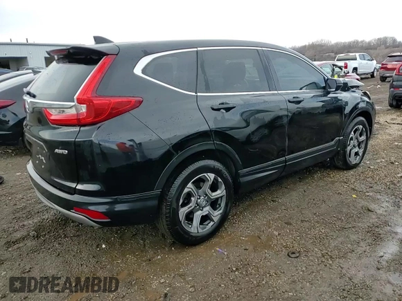 2019 Honda CR-V EX-L with VIN JHLRW2H88KX019694, listed as a Copart auction lot 46899205 with 43,403 mi miles and Salvage Title. Bid and sale history available at DreamBid. Image 14.