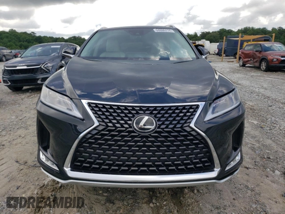 2022 Lexus RX with VIN JTJHZKEA9N2028376, listed as a Copart auction lot 64886714 with 77,738 mi miles and Salvage Title. Bid and sale history available at carsss.com. Image 5.