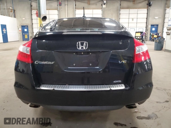 2012 Honda Crosstour EX-L with VIN 5J6TF2H56CL001397, listed as a Copart auction lot 52604954 with 139,237 mi miles and Salvage Title. Bid and sale history available at carsss.com. Image 6.
