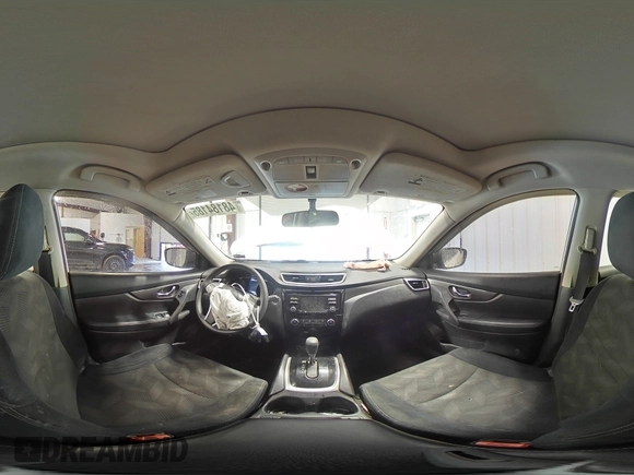 2015 Nissan Rogue SV with VIN 5N1AT2MV3FC886962, listed as a Copart auction lot 48184185 with 160,894 mi miles and Salvage Title. Bid and sale history available at carsss.com. Image 13.
