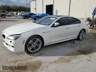 2016 BMW 6 Series 640i with VIN WBA6D0C57GG432671, listed as a Copart auction lot 86781034 with 118,161 mi miles and Salvage Title. Bid and sale history available at carsss.com. Image 1.