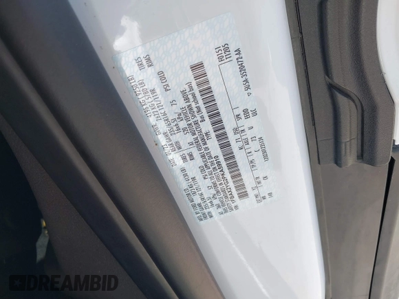 2023 Ford Transit Passenger XL с VIN 1FBAX2YG2PKA59910, выставлен на аукционе IAAI как лот 41663186 с пробегом 60 803 миль миль и . История ставок и продаж доступна на DreamBid. Изображение 9.