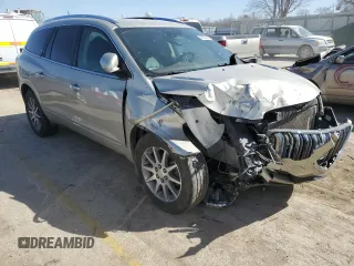 2014 Buick Enclave Leather with VIN 5GAKVBKD6EJ368384, listed as a Copart auction lot 48635855 with 202,879 mi miles and Salvage Title. Bid and sale history available at DreamBid. Image 4.