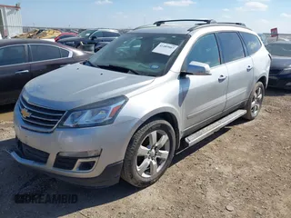 2016 Chevrolet Traverse LT with VIN 1GNKRGKD3GJ176589, listed as a IAAI auction lot 41489907 with 195,141 mi miles. Bid and sale history available at carsss.com. Image 17.