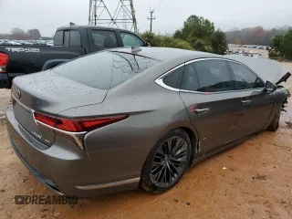 2018 Lexus LS with VIN JTHC51FF8J5004588, listed as a Copart auction lot 81473284 with 126,823 mi miles and Salvage Title. Bid and sale history available at carsss.com. Image 3.