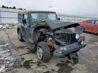 1997 Jeep Wrangler Sahara with VIN 1J4FY49S8VP466332, listed as a Copart auction lot 87898585 with 117,814 mi miles and Clean Title. Bid and sale history available at carsss.com. Image 4.