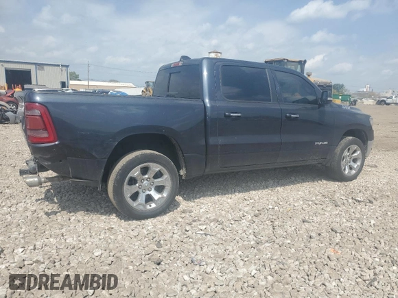 2019 Ram 1500 Big Horn with VIN 1C6SRFFT6KN739552, listed as a Copart auction lot 56719555 with 128,997 mi miles and Salvage title. Bid and sale history available at DreamBid. Image 3.