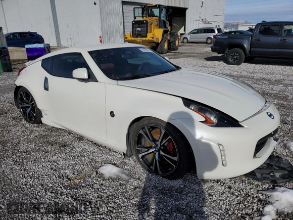 2018 Nissan 370Z Touring with VIN JN1AZ4EH0JM572392, listed as a Copart auction lot 85166214 with 44,355 mi miles and Salvage Title. Bid and sale history available at DreamBid. Image 4.