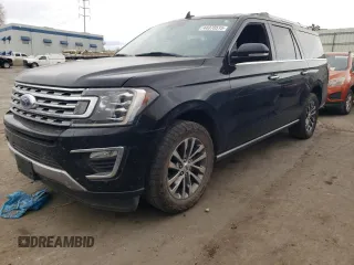 2018 Ford Expedition Max Limited z VIN 1FMJK1KT0JEA50294, wystawiony jako Copart lot #44070515 z przebiegiem 100 481 mil mil oraz Szkody całkowita. Historia ofert i sprzedaży dostępna na DreamBid. Obrazek 1.