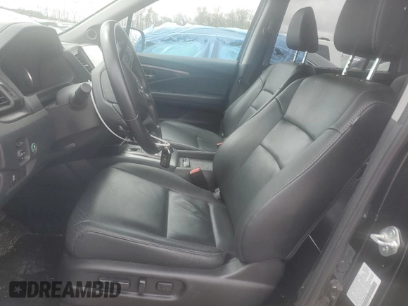 2021 Honda Pilot EX-L with VIN 5FNYF6H52MB100595, listed as a Copart auction lot 54910245 with 48,256 mi miles and Salvage Title. Bid and sale history available at DreamBid. Image 7.