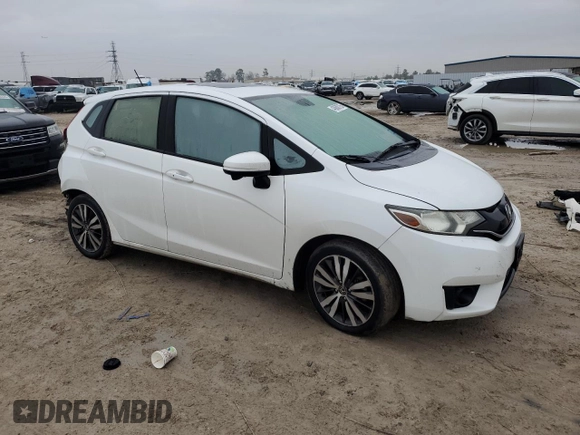 2016 Honda Fit EX with VIN JHMGK5H72GX011508, listed as a Copart auction lot 43656785 with 125,938 mi miles and Salvage title. Bid and sale history available at DreamBid. Image 4.