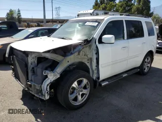 2012 Honda Pilot EX-L with VIN 5FNYF3H71CB020428, listed as a Copart auction lot 63917015 with 182,061 mi miles and Salvage title. Bid and sale history available at DreamBid. Image 1.