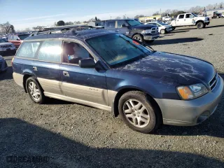 2001 Subaru Legacy Wagon Outback w/RB Equip with VIN 4S3BH665717674890, listed as a Copart auction lot 41437595 with 267,990 mi miles and Clean Title. Bid and sale history available at carsss.com. Image 4.