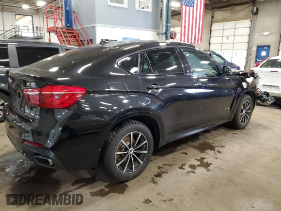 2016 BMW X6 xDrive35i with VIN 5UXKU2C56G0N80766, listed as a Copart auction lot 41801903 with 129,971 mi miles. Bid and sale history available at carsss.com. Image 3.