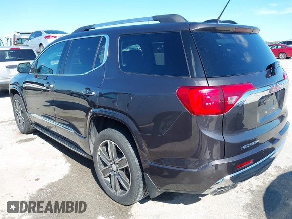 2017 GMC Acadia Denali with VIN 1GKKNPLS0HZ180284, listed as a IAAI auction lot 42220956 with 72,497 mi miles and . Bid and sale history available at DreamBid. Image 3.